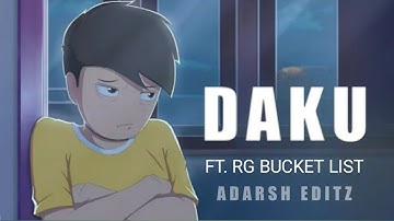 DAKU X RG BUCKET LIST || WhatsApp Status || #trending #viral