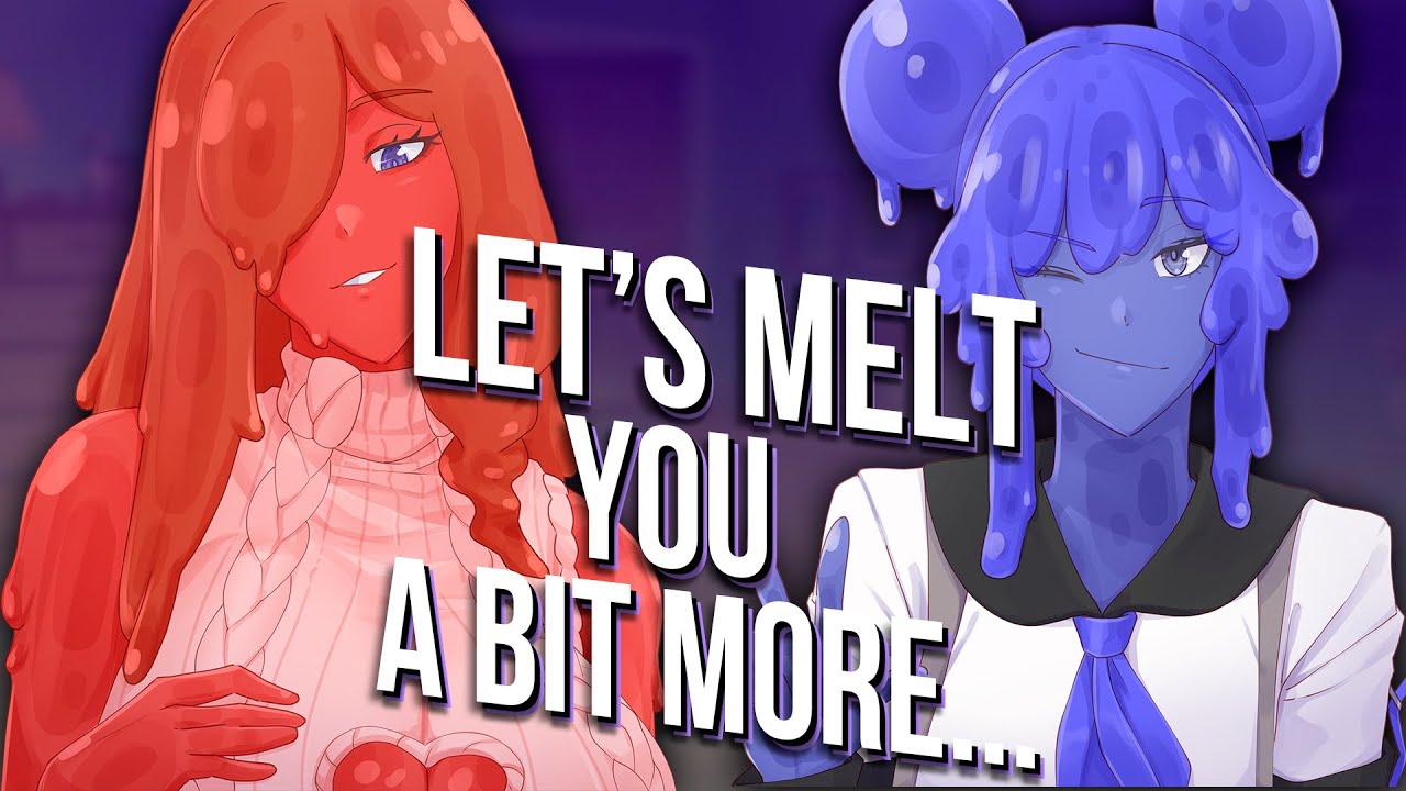 Slime Girls Gooey Ear Cleaning Session On You! | ASMR 