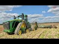 JOHN DEERE 9RX 830 Tractor Working on Fall Tillage