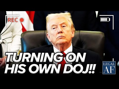 Thumbnail for Trump THROWS DOJ Under the Bus as Tariffs CRASH and BURN at SCOTUS