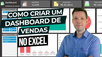 Como Criar um Dashboard de Vendas no Excel