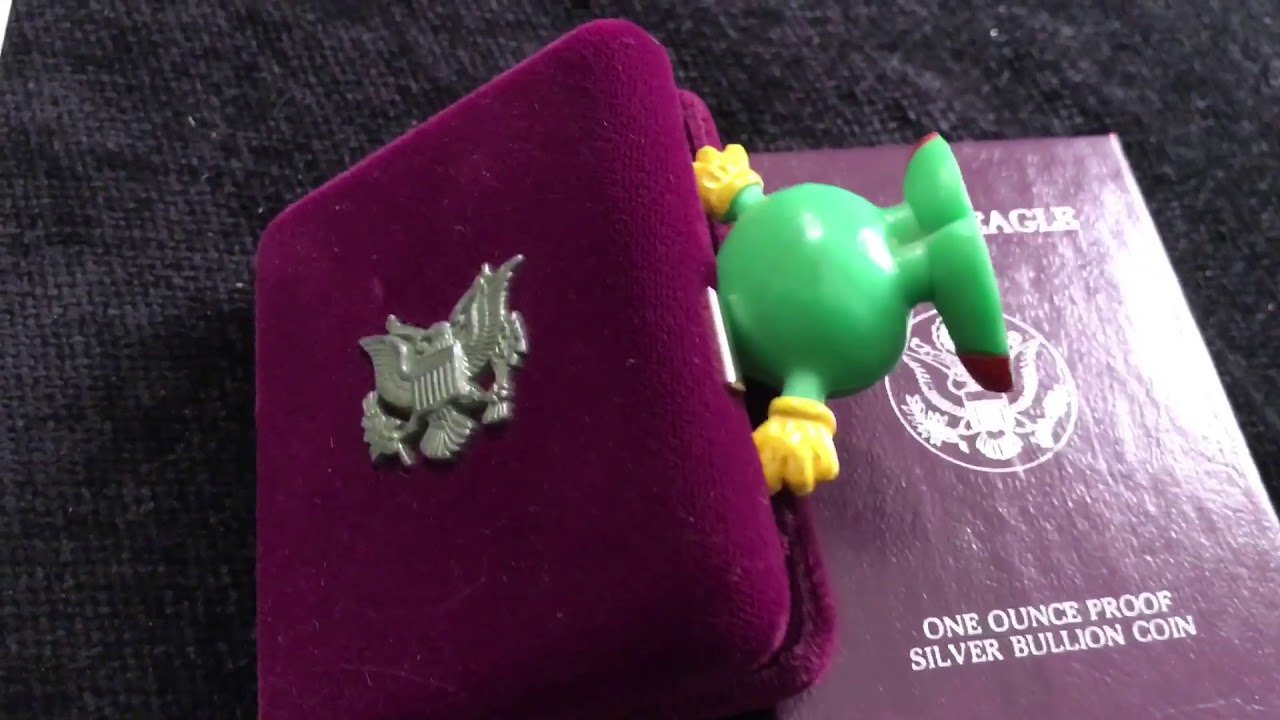 1987 American Silver Eagle Proof Coin - Show And Tell