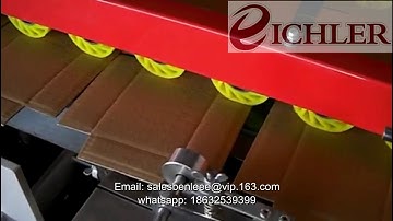 JWY semi automatic folder gluer /folding gluing machine