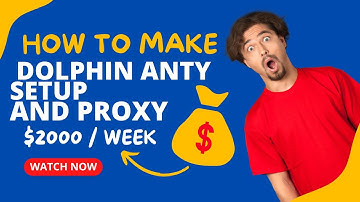 Dolphin Anty Setup and Proxy