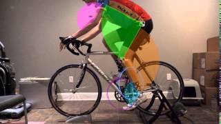 Bike Fitting with Kinovea - Fuji Roubaix - Left Side On Hood