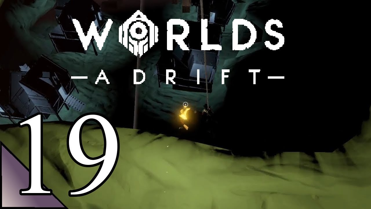 Worlds Adrift 19:  Underground Civilization!  Let's Play Worlds Adrift Closed Beta Gameplay