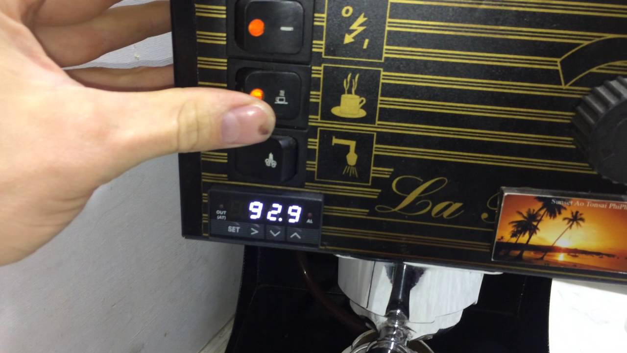 Кофемашина(coffee machine) La Perla + PID, преднагрев, диммер, OPV, 3-хход.вентиль