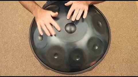 HAPI Handpan #D39 El Capitan Scale derived from D Minor
