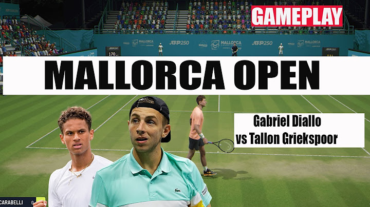 Gabriel Diallo vs Tallon Griekspoor  Mallorca Open2025 #Diallo  #Griekspoor #MallorcaOpen