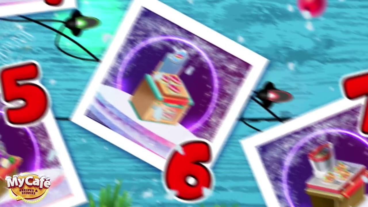 My Cafe Game: Mini-game "Equipment names"