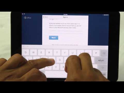 Microsoft Office on the iPad Air  amp  iPad Mini UPDATED      H2TechVideos   