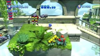 Sonic: Generations - Part 19 Walkthrough - Challenge 2: Sky Sanctuary Act 1