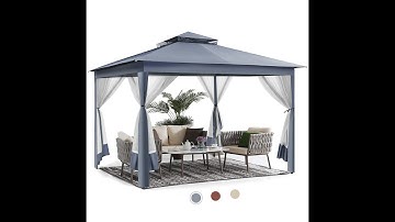 Pop Up Gazebo with Mosquito Netting