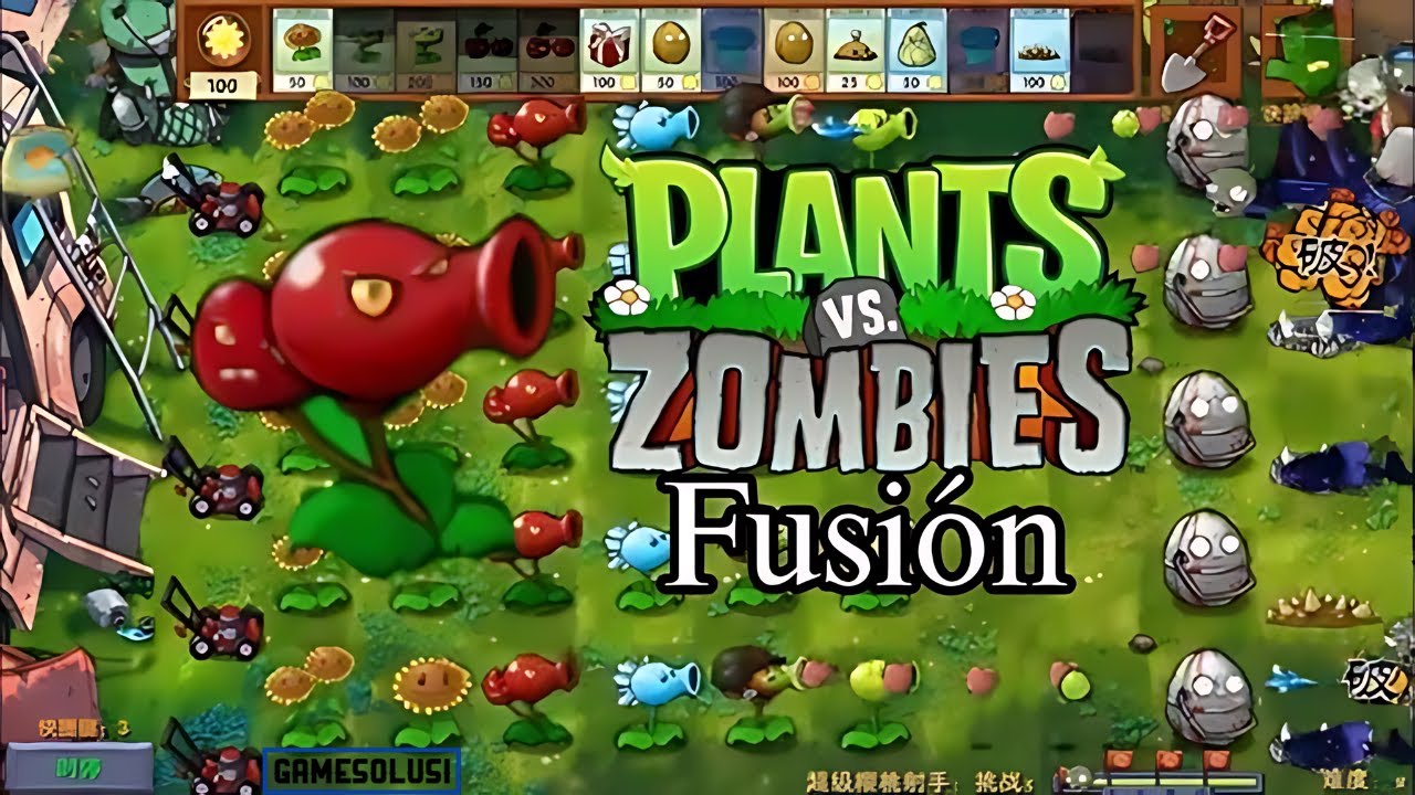Plants vs zombie  Fusion pc game 
