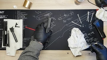 Disassembly and cleaning of the CZ P09 9mm 2/3