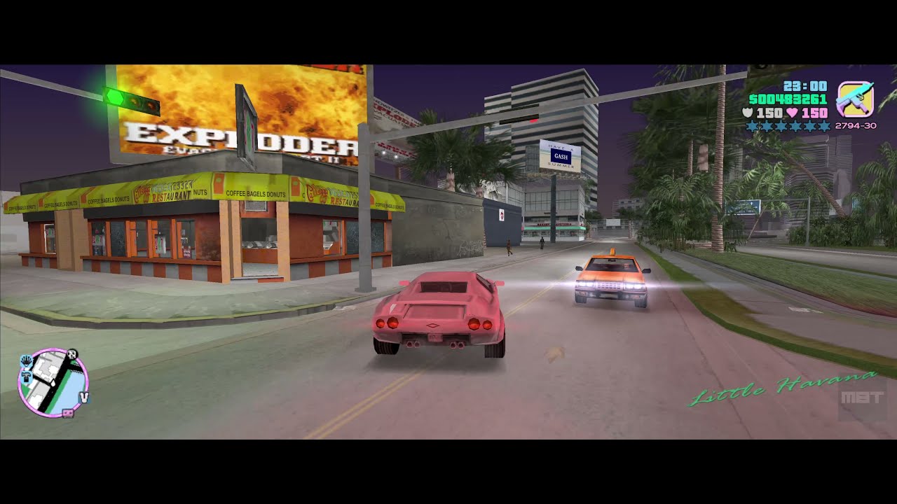71 GTA Vice City Ultrawide 110 14th Store Knocked Off Calleggi