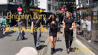 Brighton s oldest bar 1547 , bars & restaurants walk England uk 🇬🇧 July 2022