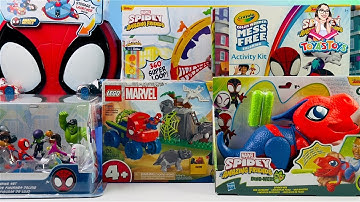 Unboxing and Review of Marvel Spidey and His Amazing Friends Toy Collection