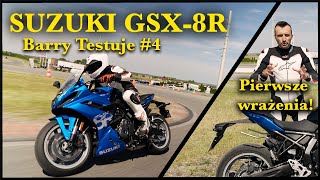 Suzuki GSX-8R 👉 To są tylko PIERWSZE WRAŻENIA! Barry testuje #4