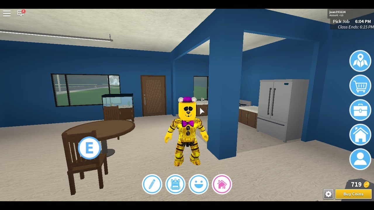 How To Make Fredbear Fnaf In Robloxian High School Youtube - how to be funtime freddy in robloxian highschool youtube