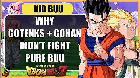 Did Gotenks lose to Buu?