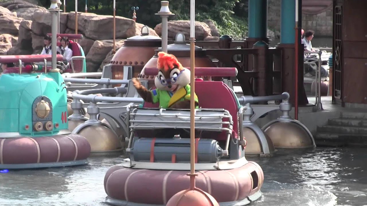 【TDS】アクアトピアで遊ぶチップとデール