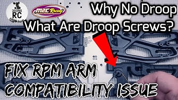 Fix RPM Arm Compatibility with Arrma v5 WHY NO DROOP! What are Droop Screws? Fix 🔸See Discription🔸