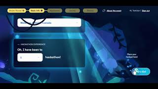 Hack the North 2025 Application Site Demo