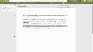Draftback Chrome Extension Demo