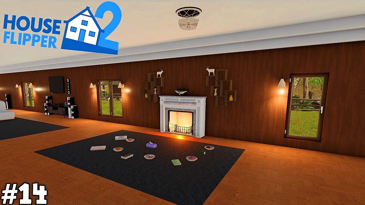 House Flipper 2 Gameplay (PS5) Part 14 - The Living Room Chill Zone ...