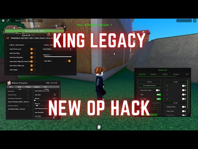 King Legacy [GUI, AUTO-STATS, FARMING, ESP, MORE!] Scripts