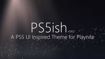 PS5ish v3.6.2 Showcase - A PS5 UI Inspired Theme