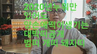 2020년 누워만있어도 양손에 떡을쥔대박띠 범띠 개띠 돼지띠 010 4813 3364
