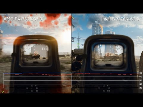 Radeon R7 260X: Battlefield 4 - AMD FX 6300 vs. Intel i7 3770K Frame-Rate Tests
