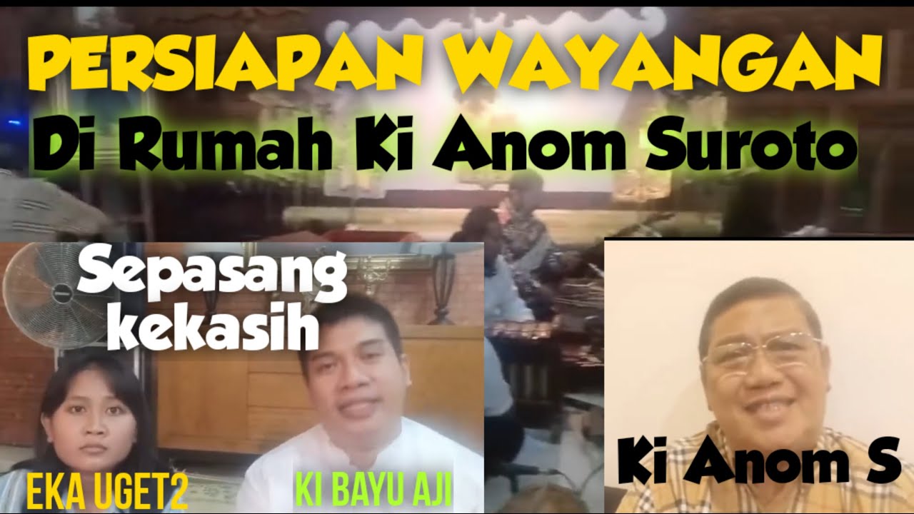 #vlog PERSIAPAN WAYANGAN DI RUMAH KI ANOM SUROTO