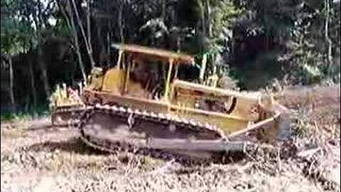 2 old Caterpillar D-8