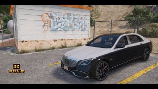 2019 Mercedes-Benz Maybach Rolf - GTA 5 - 4K Ultra Realistic Graphics Gameplay NaturalVision Evolved