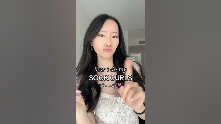 HOW I DO MY SOCK CURLS (slow + less confusing version 😆) #sockcurls #hairtutorial #hairtips #hair