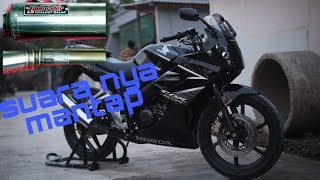 Unboxing knalpot LONE RIDER CBR 150 old thailand ,|| suaranya mantap