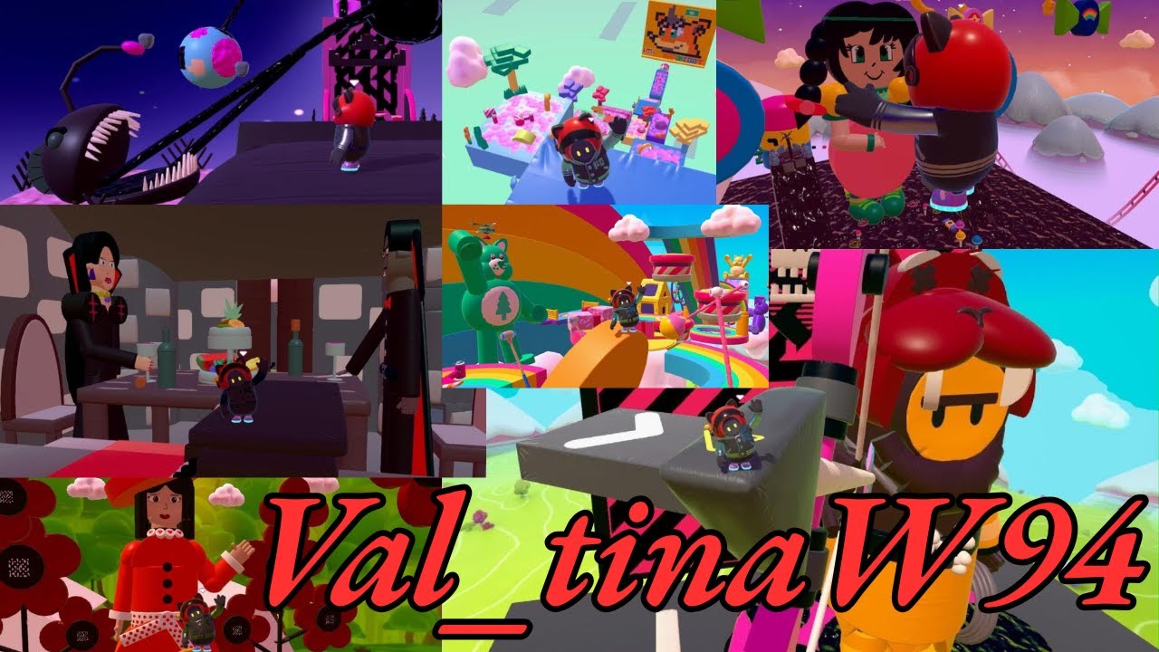 44 AMAZING Maps by Val_tinaW94 on Fall Guys - YouTube