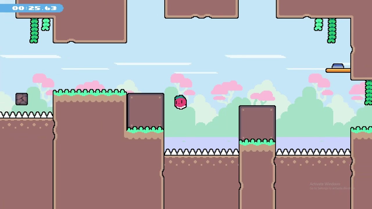 Walking on spikes glitch Daily Dadish