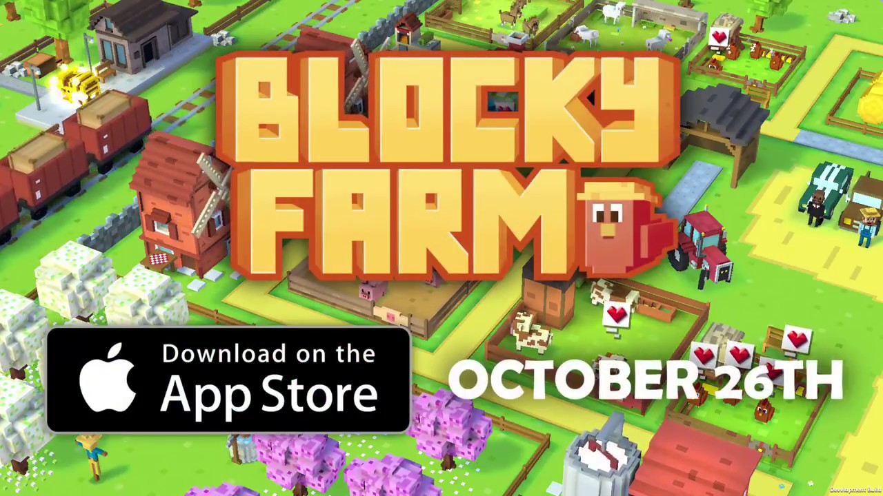 Blocky Farm - Trailer - iOS/Android
