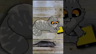 The Secret Life Of Cats - The Modern Way Of Catching Mice! Funniest Cats Ever | #Shorts.