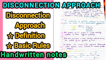 Disconnection Approach - Definition , Basic Rules |Organic Synthesis(MSc 4 Sem) @ChemistryChampss