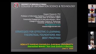 STRATEGIES FOR EFFECTIVE E-LEARNING :THEORETICAL FOUNDATIONS AND BEST PRACTICES
