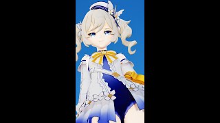 Ghost Dance Mmd X Genshin Impact Barbara Summer