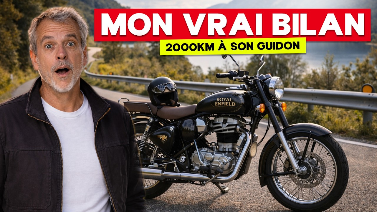 Après 2000 km effectués au guidon de  ma 350 ROYAL ENFIELD Bullet, 1er bilan et Test détaillé !