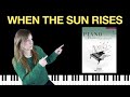 When the sun rises piano adventures level 5 lesson book