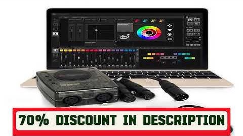A must-have product! Daslight DVC4 GZM Stage Lighting Control Software 1536 CH DMX512 Control DJ D