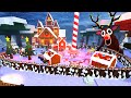 ULTIMATE North Pole MEGA BASE in 99 Nights in the Forest (SAFEST AFK Christmas Base)